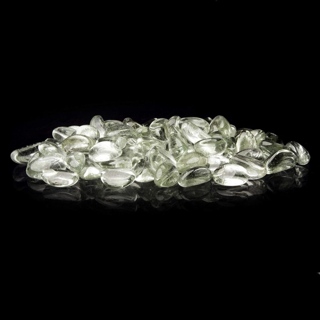 Bond Manufacturing 67986 10lb LavaGlass Round Fire Pit Dispersion Glass, ø 0.66-0.74 in, Amber Sunset