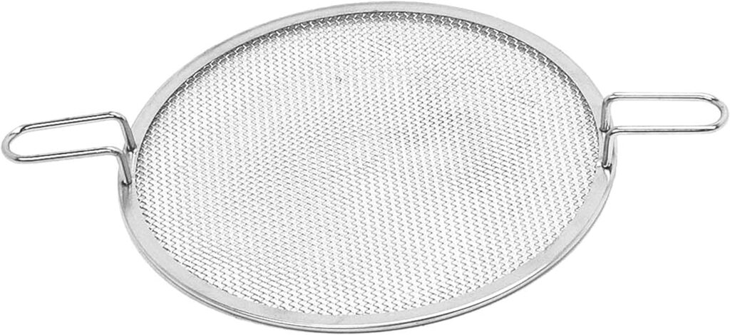 CRAFTSMAN 19.5 Spark Screen for Smokeless Fire Pit Stainless Steel Mesh Lid Outdoor Fire Safety for Backyard Bonfires