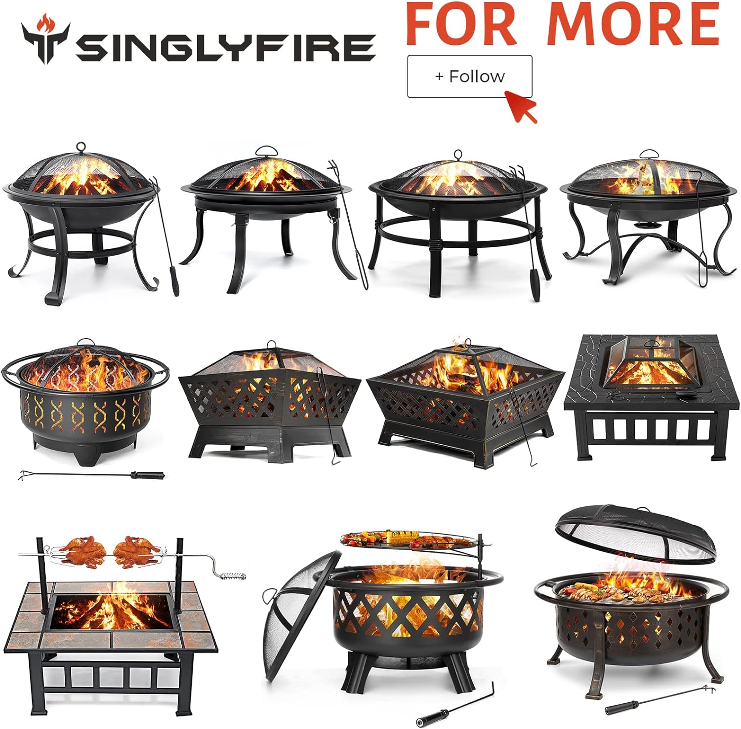 SINGLYFIRE 26 Inch Fire Pit Review