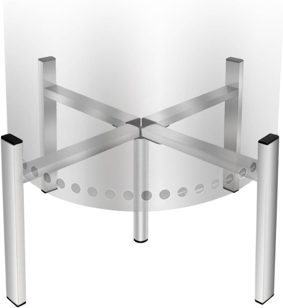 Solo Stove Bonfire Stand, 304 Stainless Steel Firepit Stand for Solo Stove Bonfire and Other 19.5 in Outside Firepit, Outdoor Fireplace Tools for Solo Stove Fire Pits and Fire Pits Outdoor