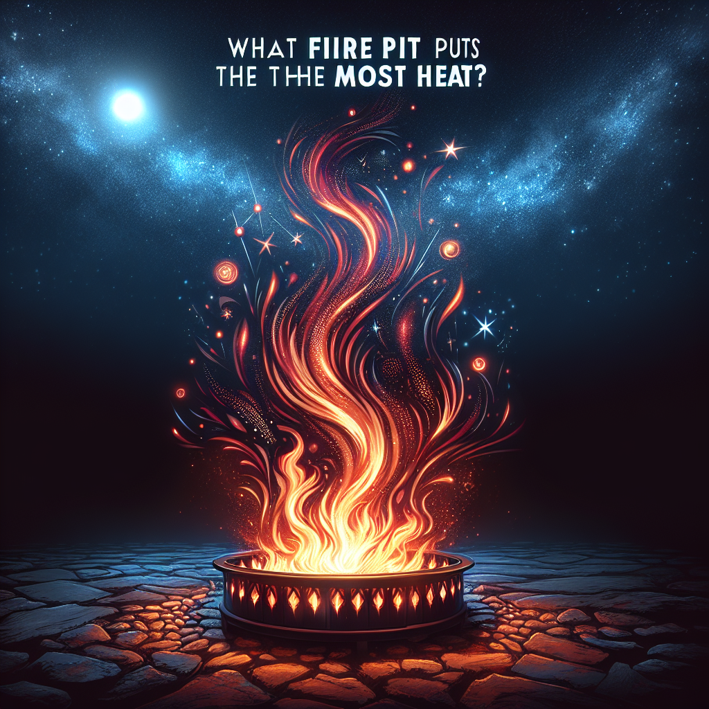 What Fire Pit Puts Out The Most Heat?